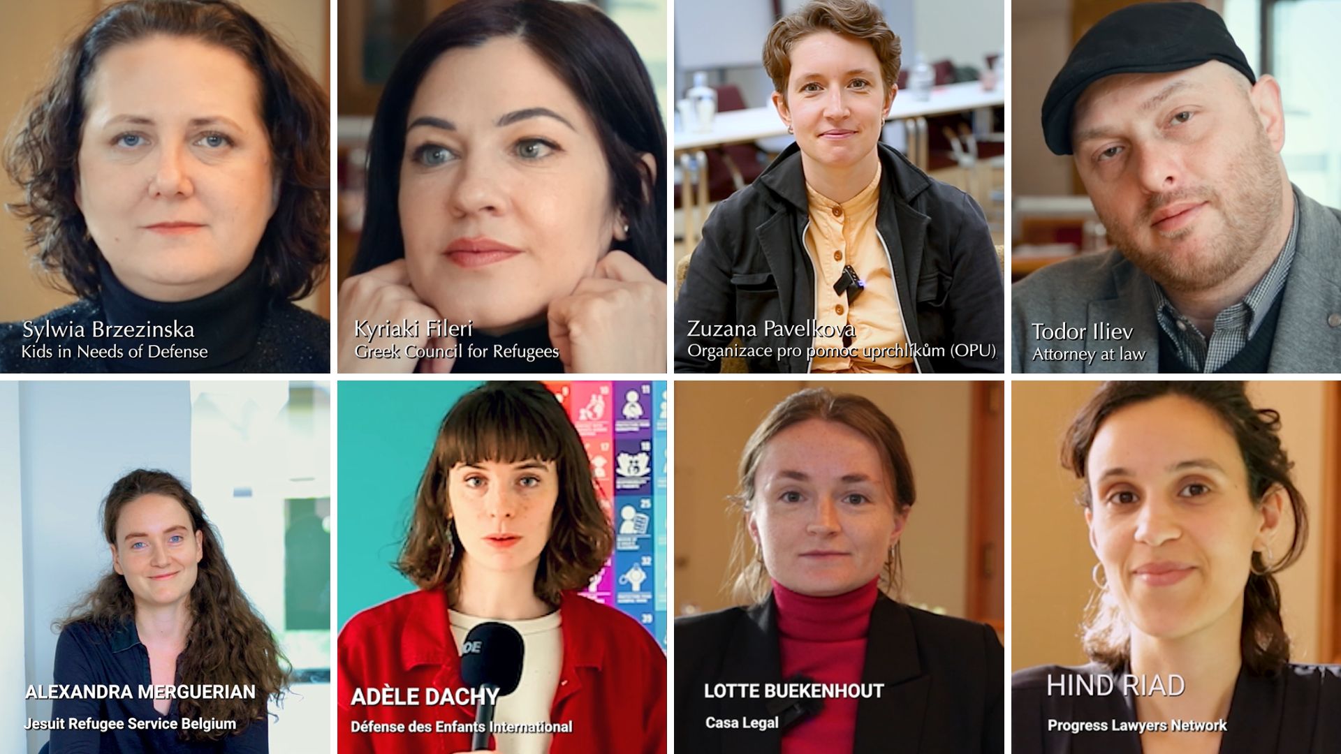 Détention d’enfants en migration : interviews de professionnel·les du terrain