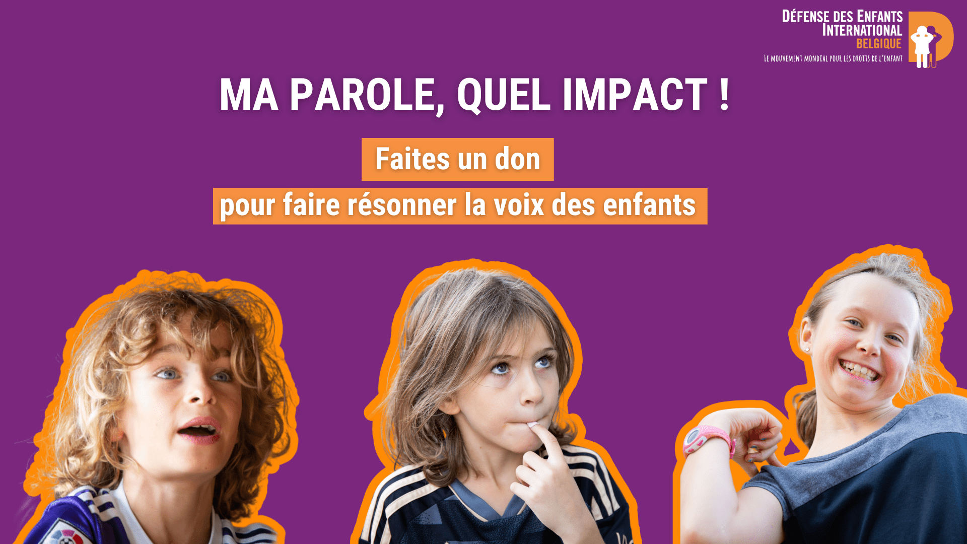 Ma parole, quel impact ! Récolte de dons