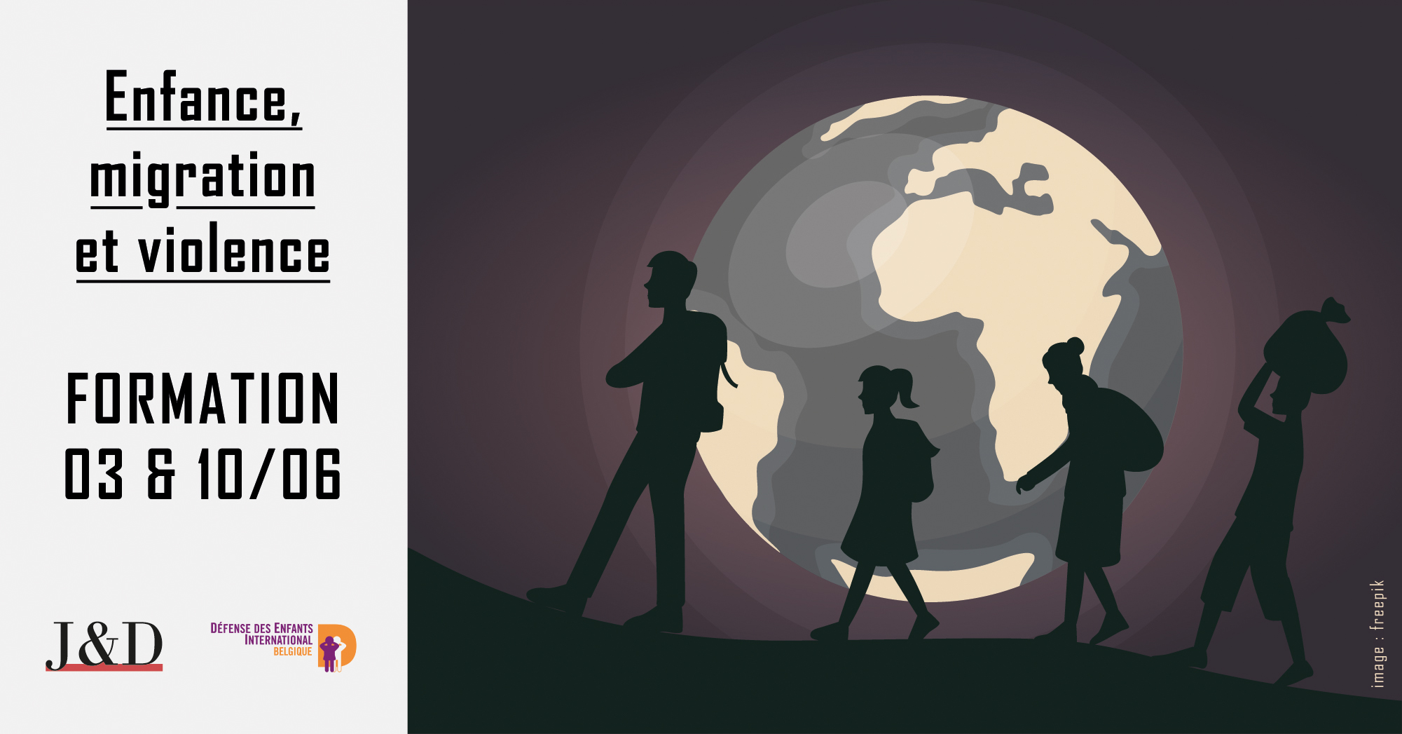 Formation | Enfance, migration et violences | 3 et 10 juin 2025