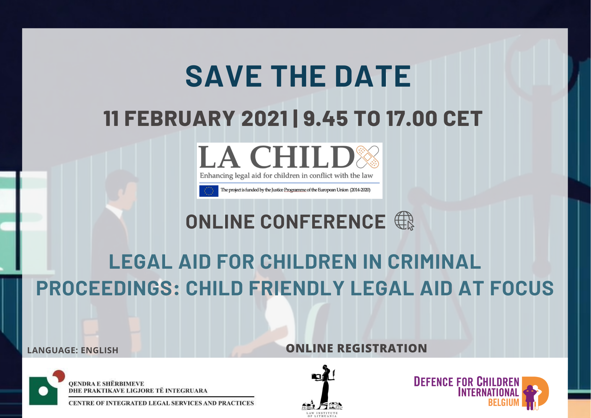 Save the date LA CHILD Conference